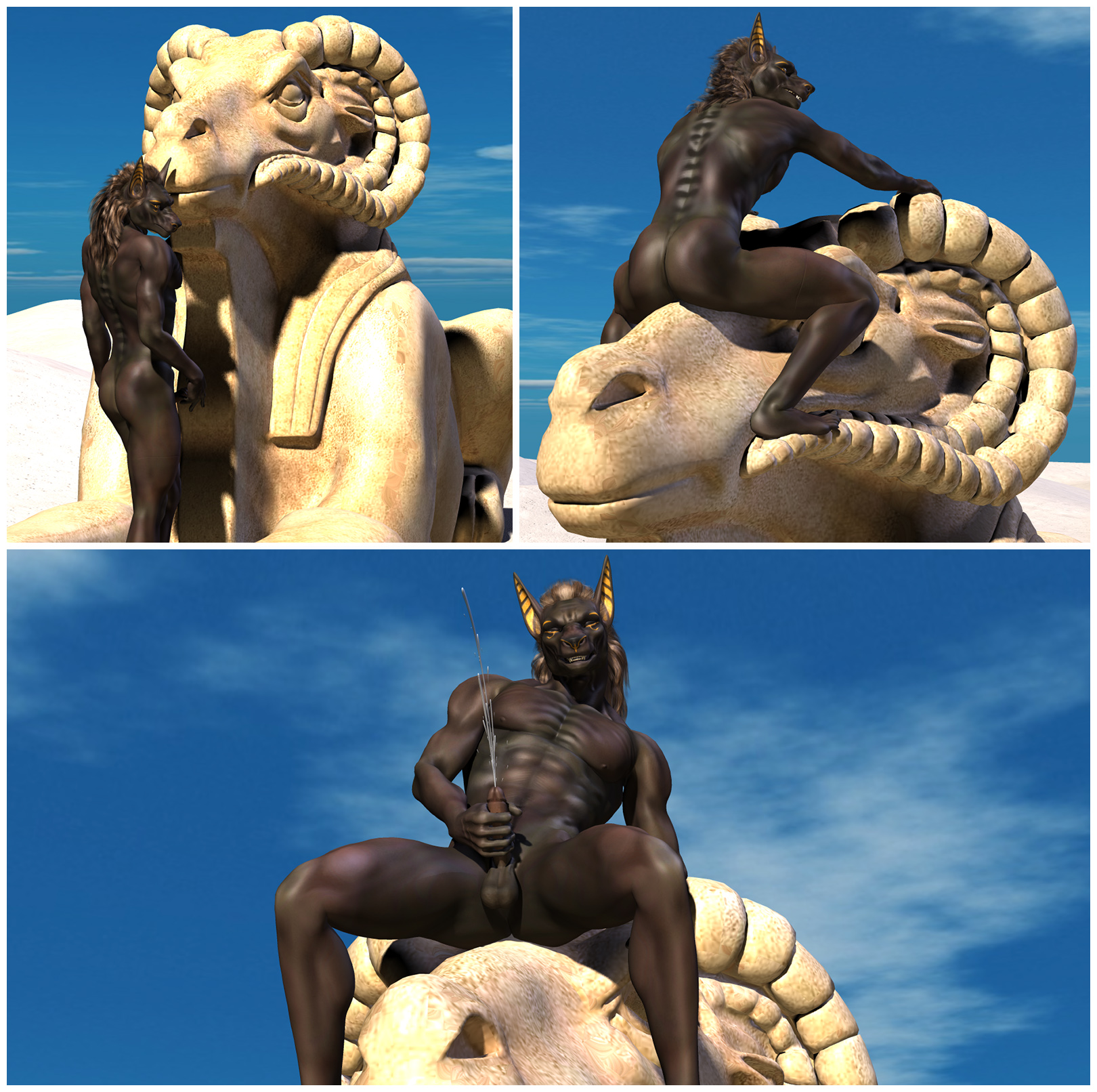 Rule34 – If it exists, there is porn of it / wookiee (artist), anubis / 420445