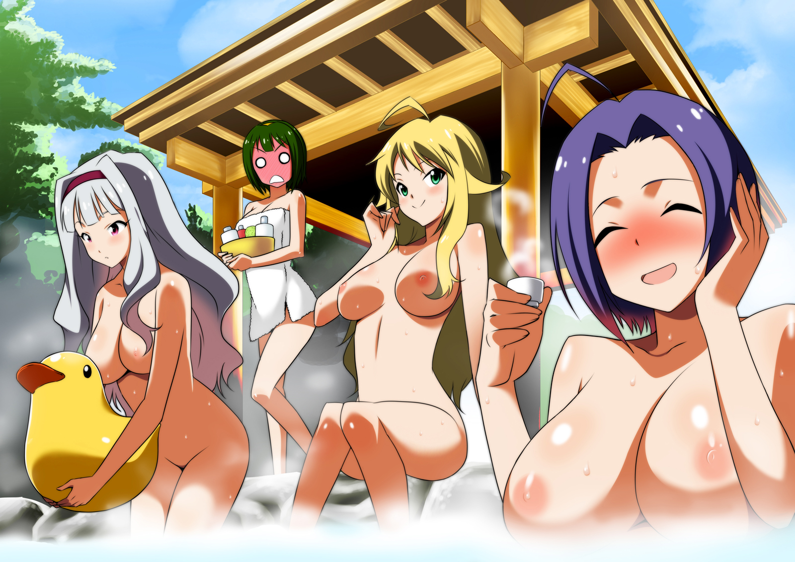 Rule34 – If it exists, there is porn of it / artist request, shirihime, hoshii miki, miura azusa, otonashi kotori, shijou takane / 420463