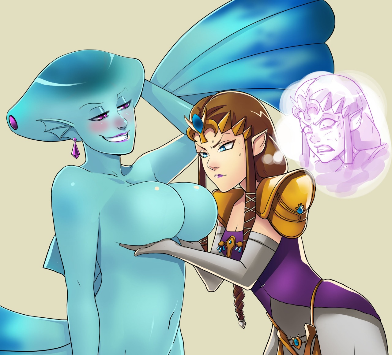 Rule34 – If it exists, there is porn of it / greenmarine, princess ruto, princess zelda, zora / 420983