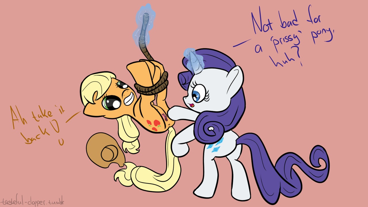 Rule34 – If it exists, there is porn of it / applejack (mlp), rarity (mlp) / 421025
