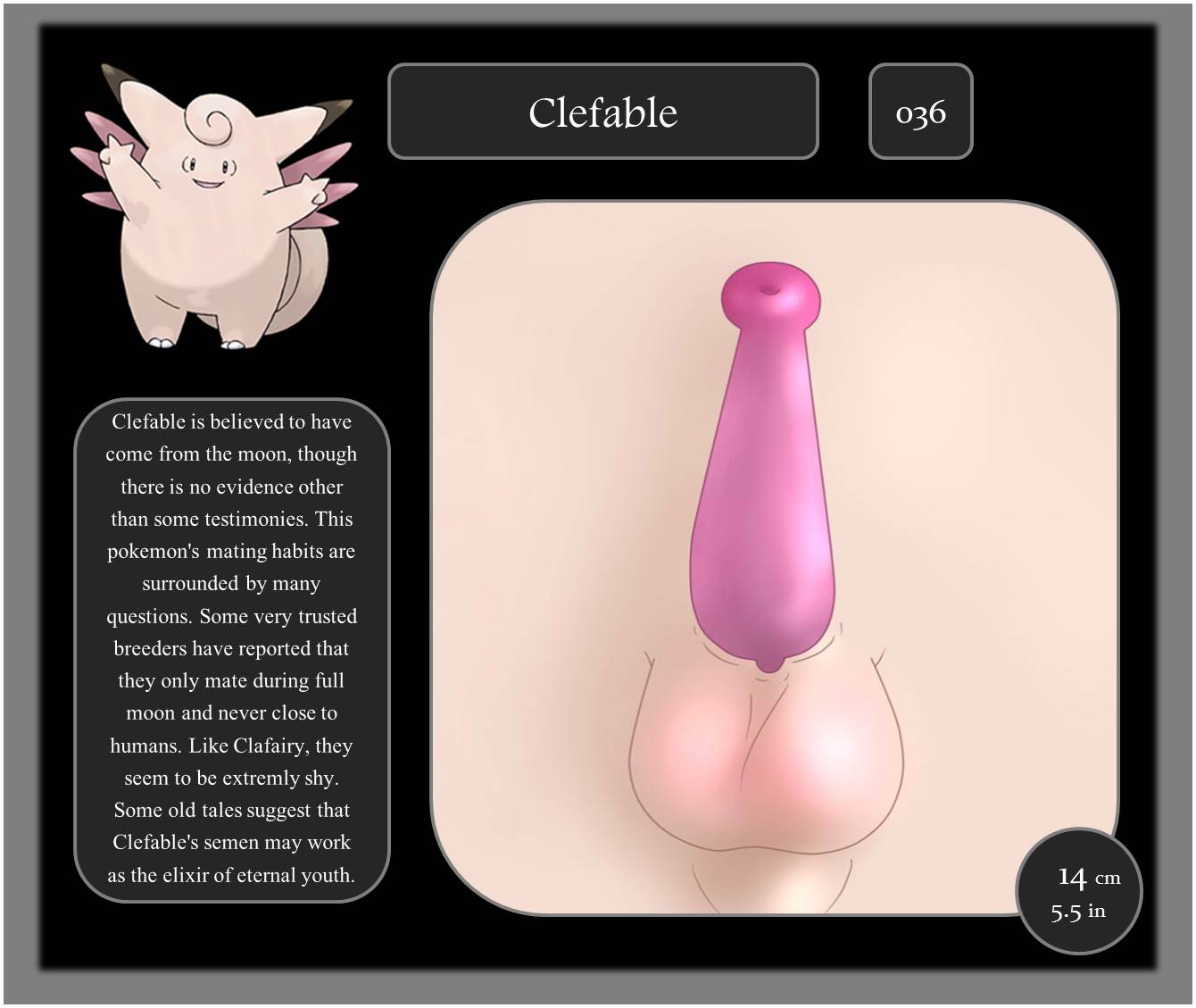 Rule34 – If it exists, there is porn of it / zekromlover, clefable / 421037