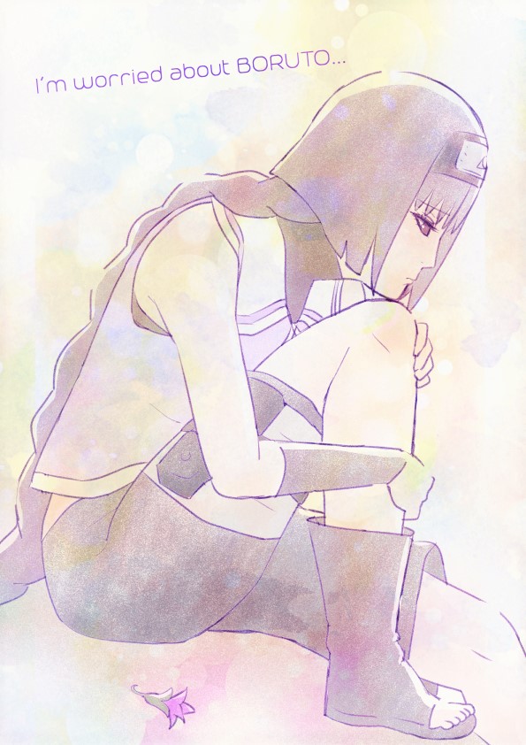 eeshin (eishin5584), kakei sumire, boruto: naruto next generations, naruto (series), 1girl, flower, long hair, purple eyes, purple hair