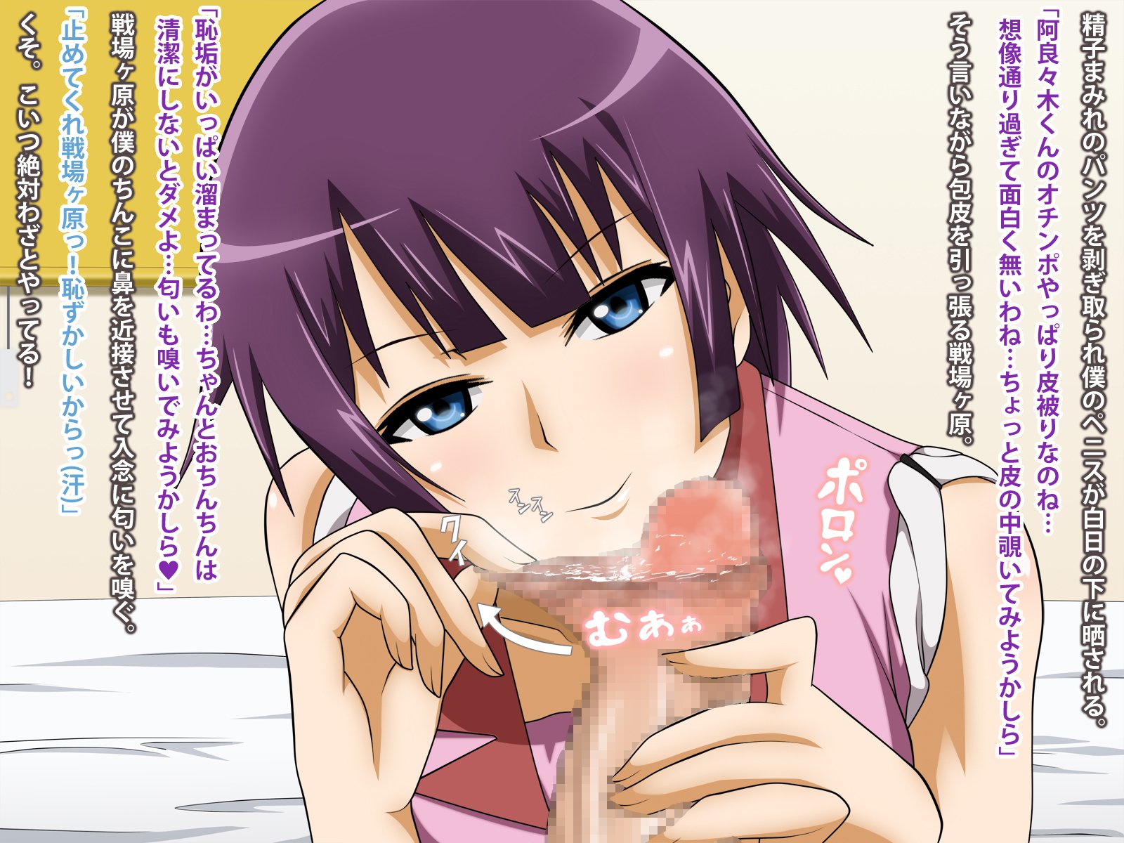 Rule34 – If it exists, there is porn of it / vermilion, araragi koyomi, koyomi araragi, senjougahara hitagi / 421909