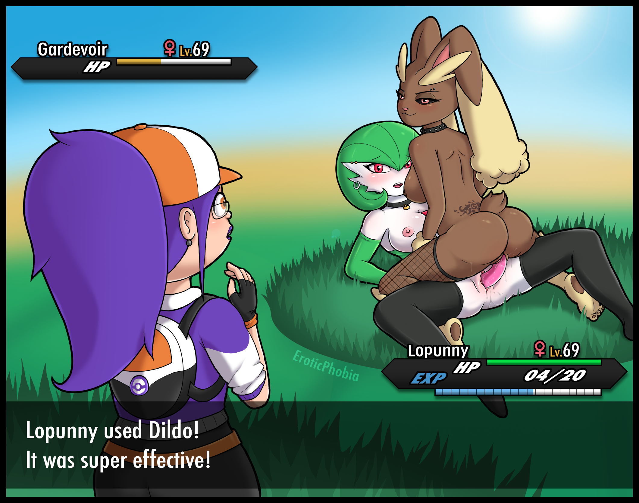 Rule34 – If it exists, there is porn of it / eroticphobia, female protagonist (pokemon go), gardevoir, lopunny / 422313