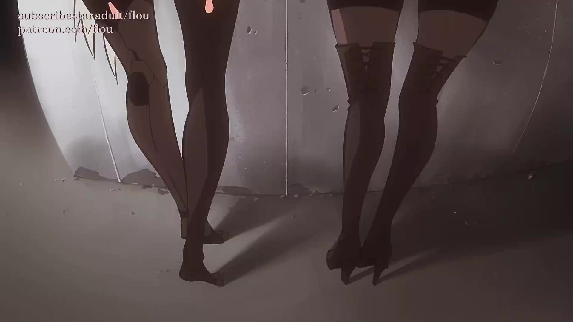 Rule34 – If it exists, there is porn of it / flou, yorha 2b, yorha a2 / 8727120