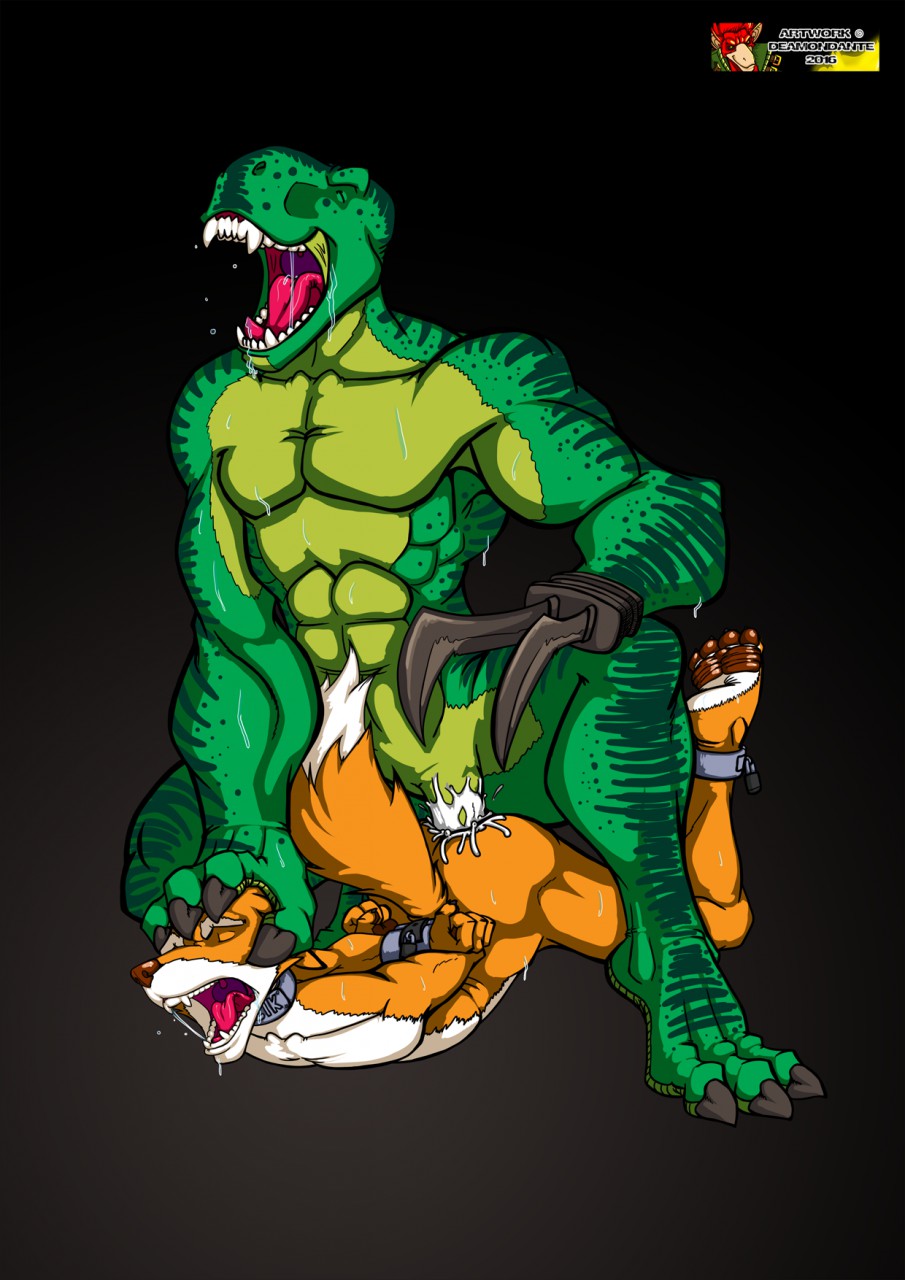 Rule34 – If it exists, there is porn of it / deamondante, fox mccloud, general scales, sharpclaw / 422525