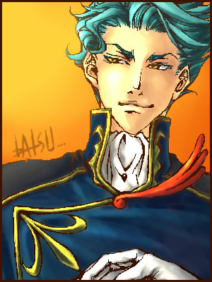 jeremiah gottwald, code geass, lowres, 00s, 1boy, male focus, short hair, solo