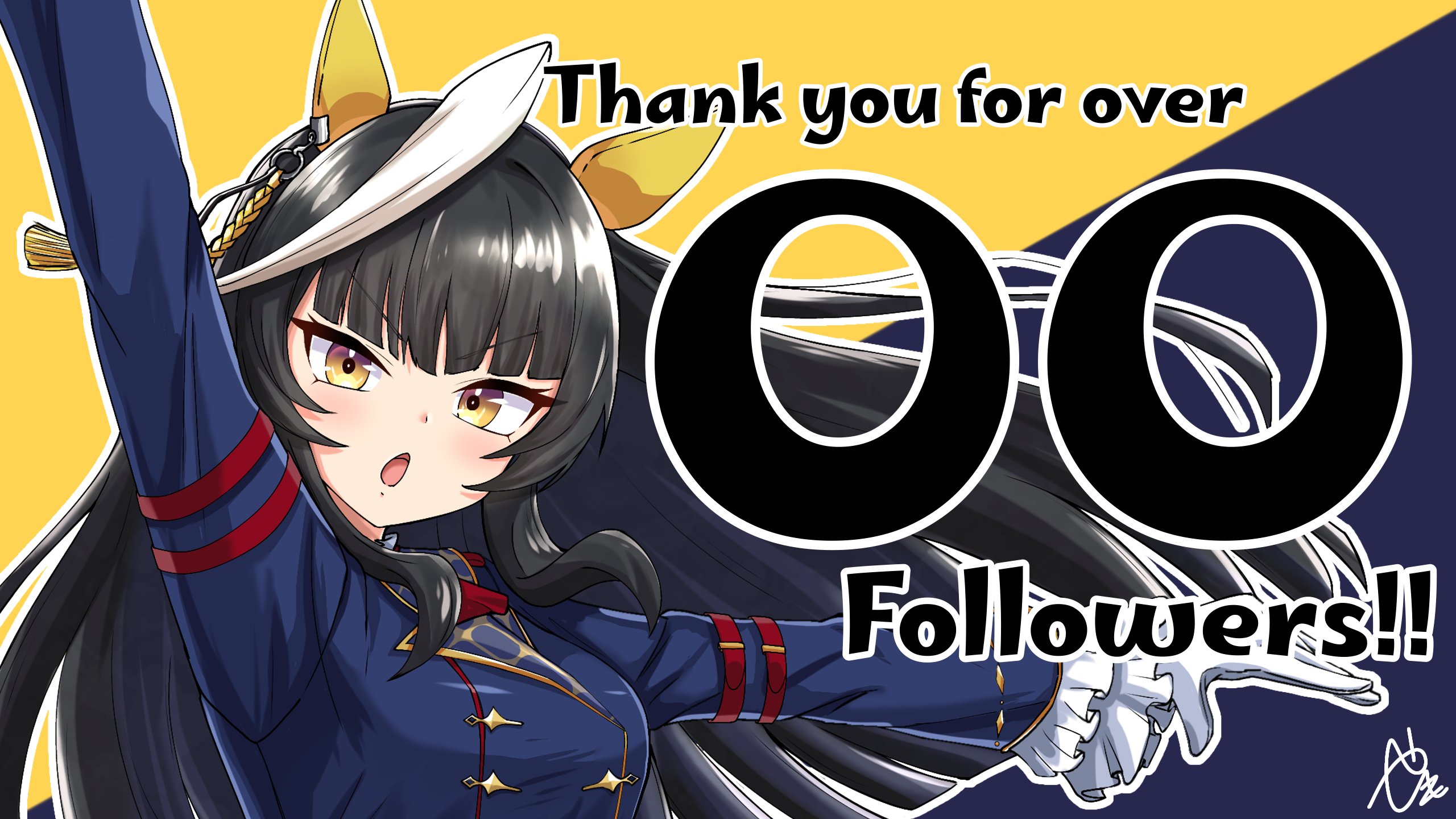 yashimo 1875, calstone light o (one true path) (umamusume), calstone light o (umamusume), umamusume, highres, 1girl, ahoge, animal ears, ascot, asymmetrical jacket, black hair, blunt bangs, breasts, ear covers, ear ornament, hime cut, horse ears, horse girl, long hair, looking at viewer, multicolored hair, purple shirt, red ascot, shirt, simple background, single ear cover, solo, streaked hair, striped hair, white hair, yellow eyes