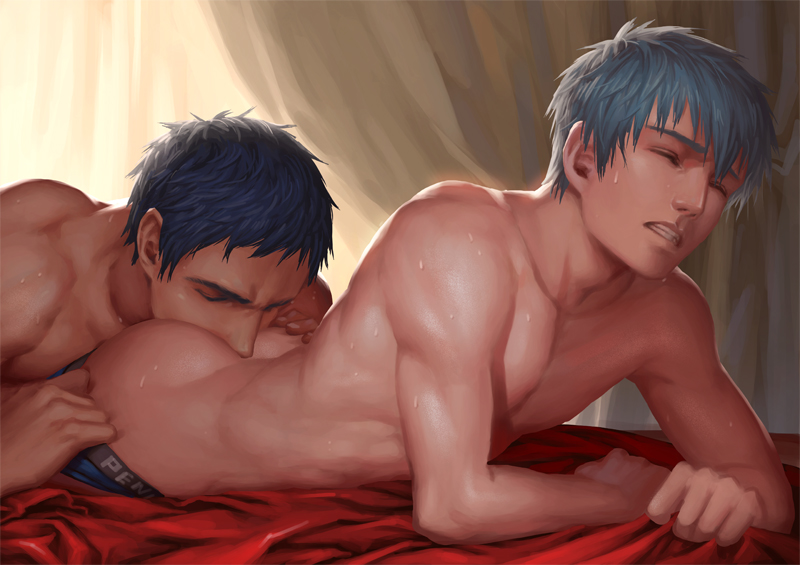 Rule34 – If it exists, there is porn of it / penguin frontier, aomine daiki, kuroko tetsuya / 423784