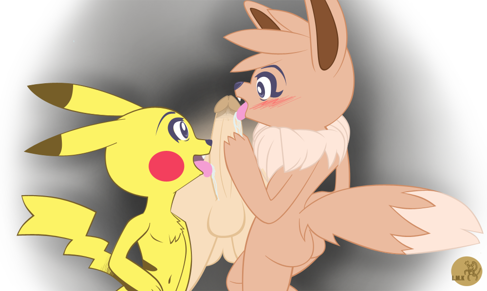 Rule34 – If it exists, there is porn of it / eevee, pikachu / 424312