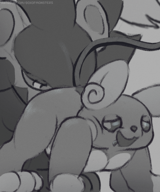 Rule34 – If it exists, there is porn of it / alolan raichu, luxray, pokemon (species), raichu / 8727955