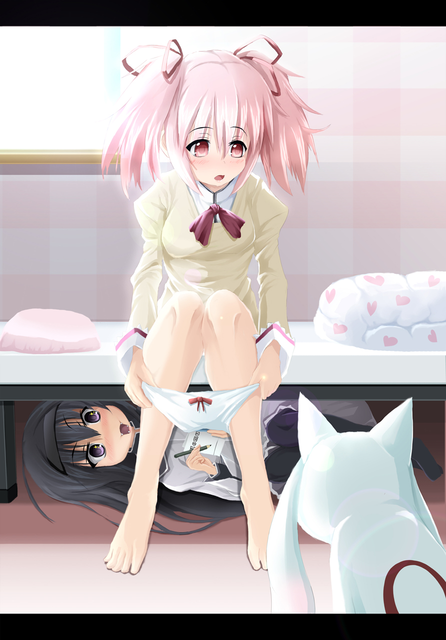 Rule34 – If it exists, there is porn of it / kazuna, akemi homura, kyuubee, madoka kaname / 424767