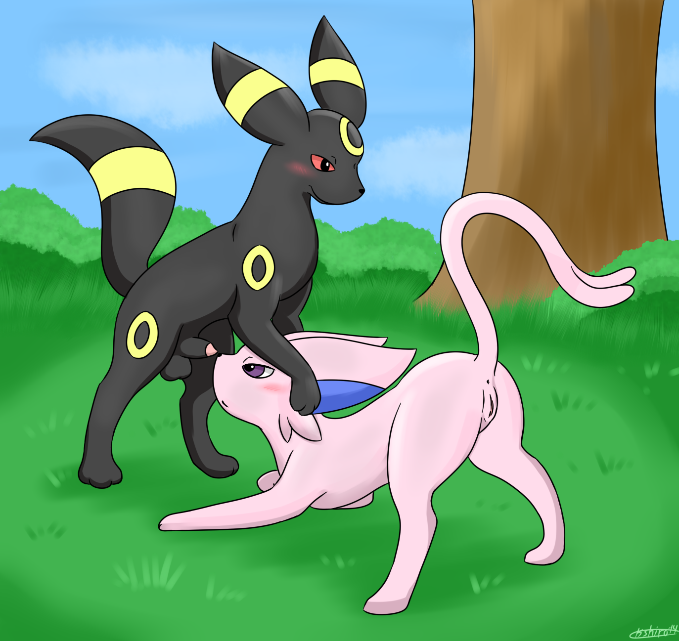 Rule34 – If it exists, there is porn of it / kyoushiro, eeveelution, espeon, umbreon / 425203