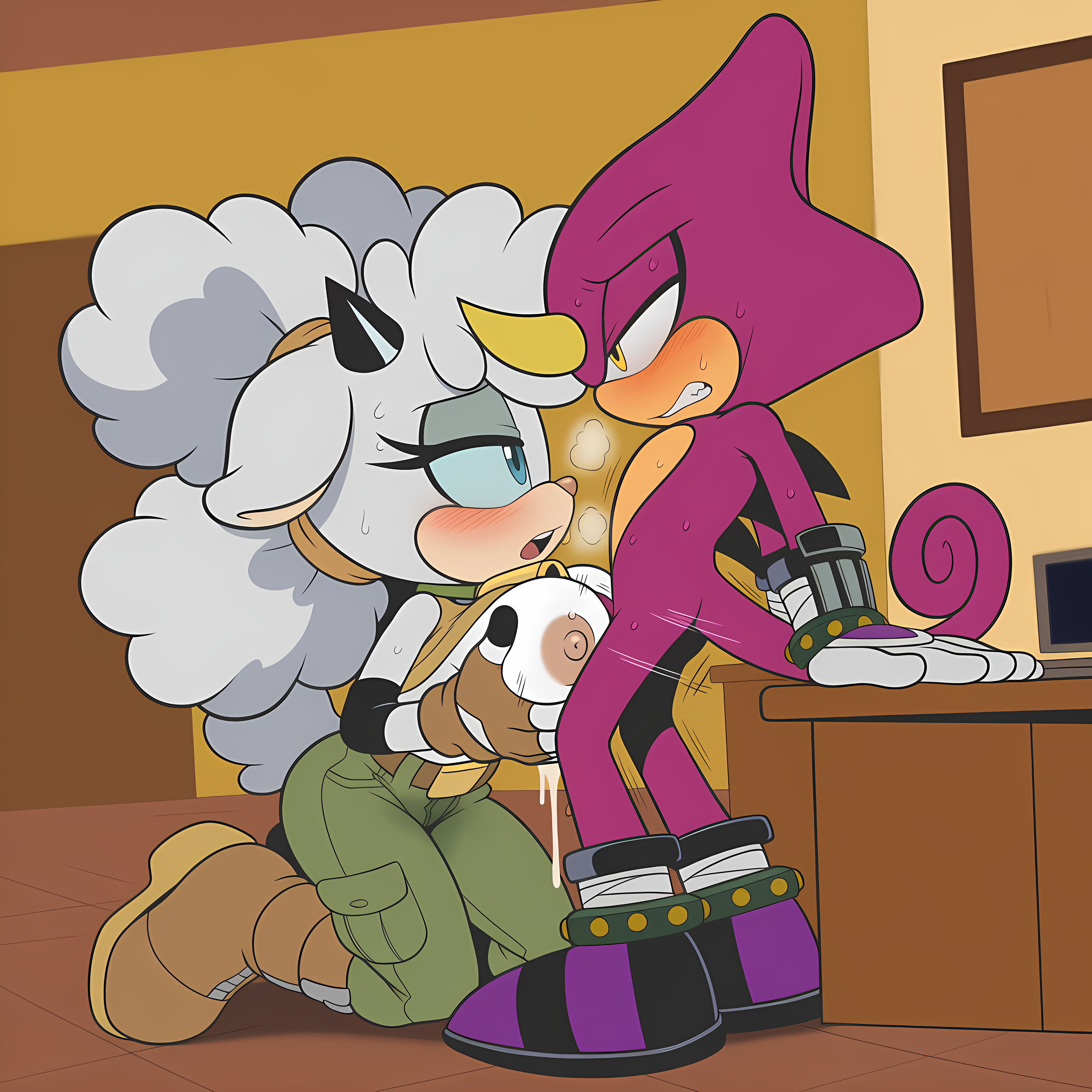 Rule34 – If it exists, there is porn of it / espio the chameleon / 8728908