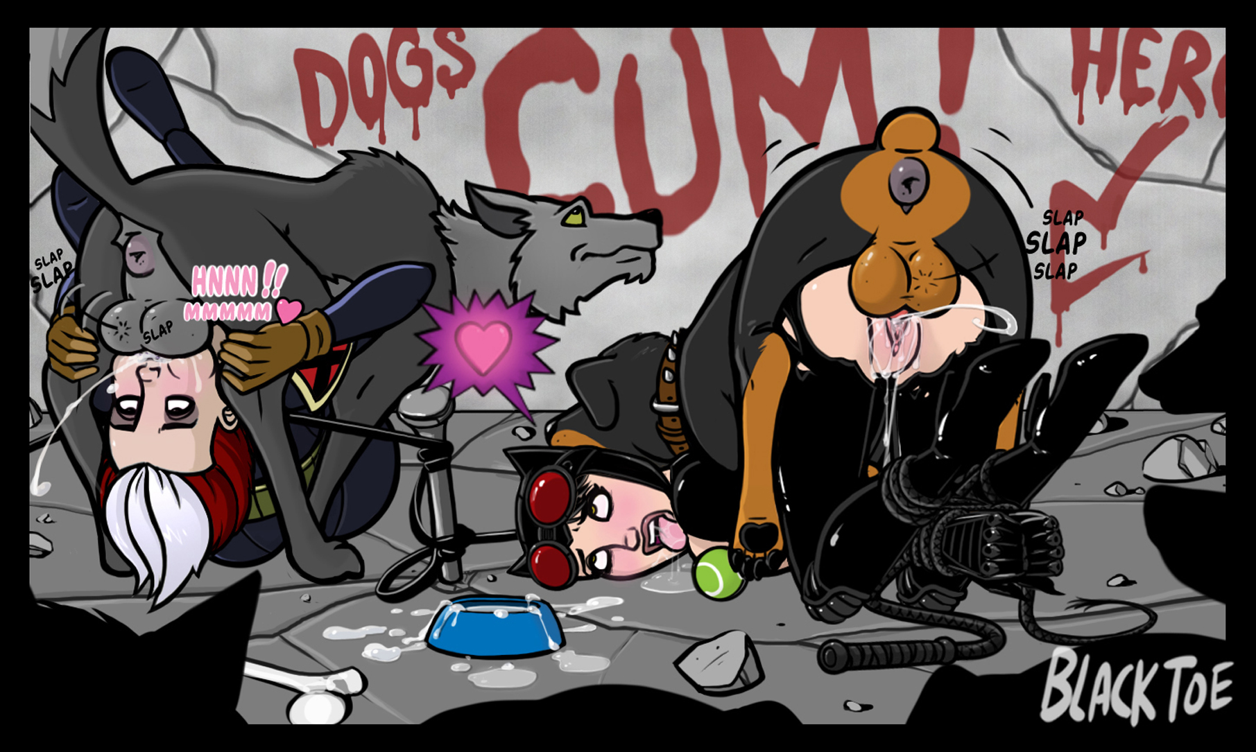 Rule34 – If it exists, there is porn of it / blacktoe, catwoman, rogue, selina kyle / 425934