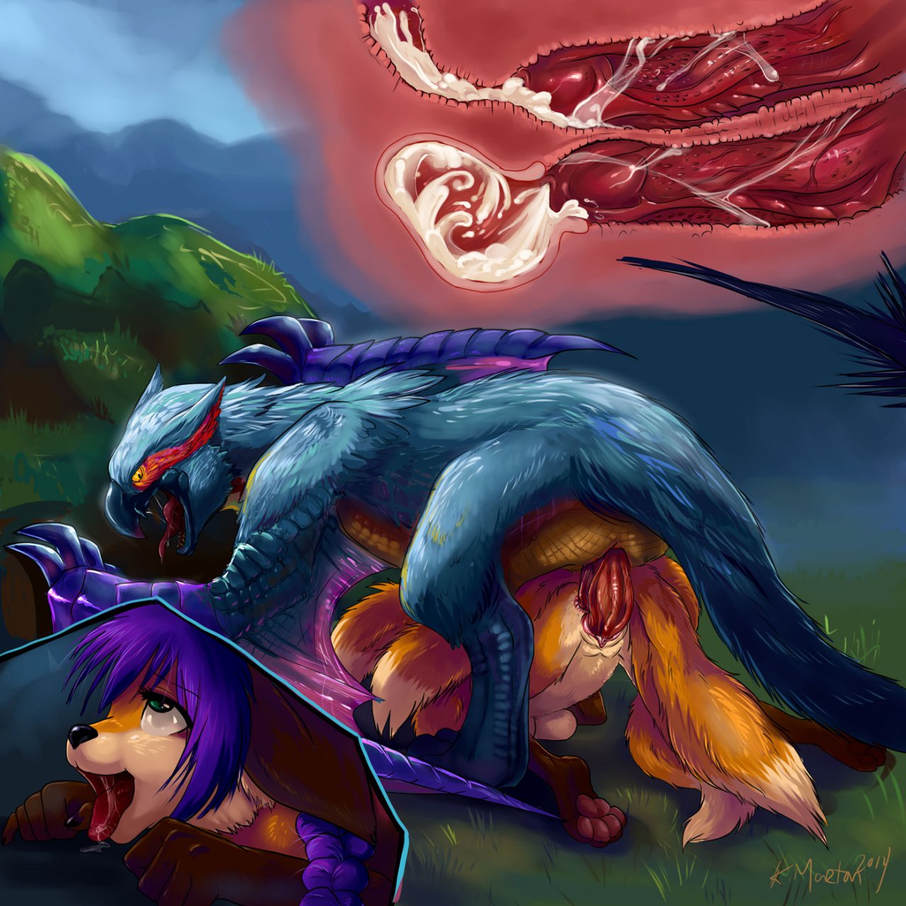 Rule34 – If it exists, there is porn of it / konekonoarashi, nargacuga / 426722