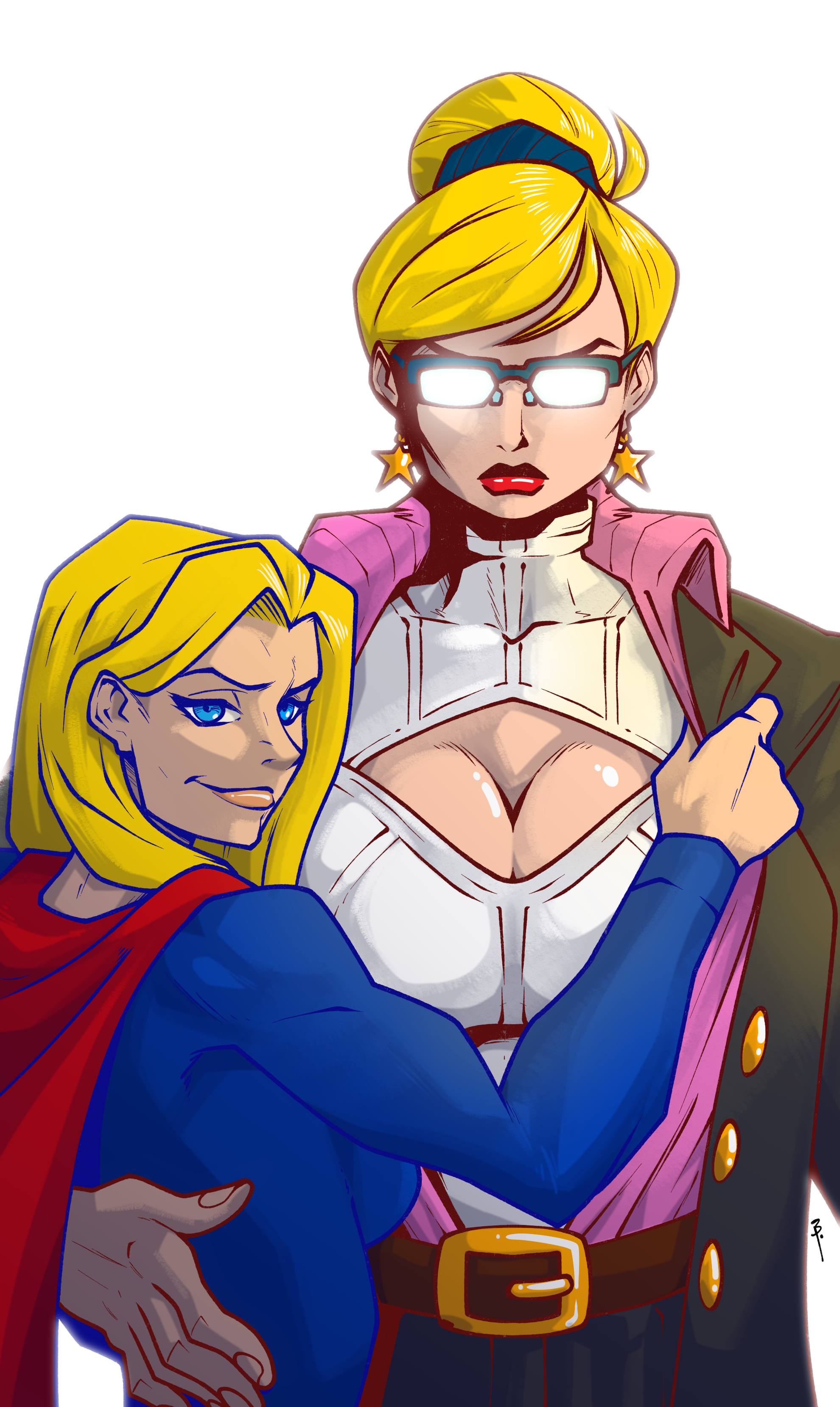 Rule34 – If it exists, there is porn of it / kara zor-el, karen starr, power girl, supergirl / 8729866