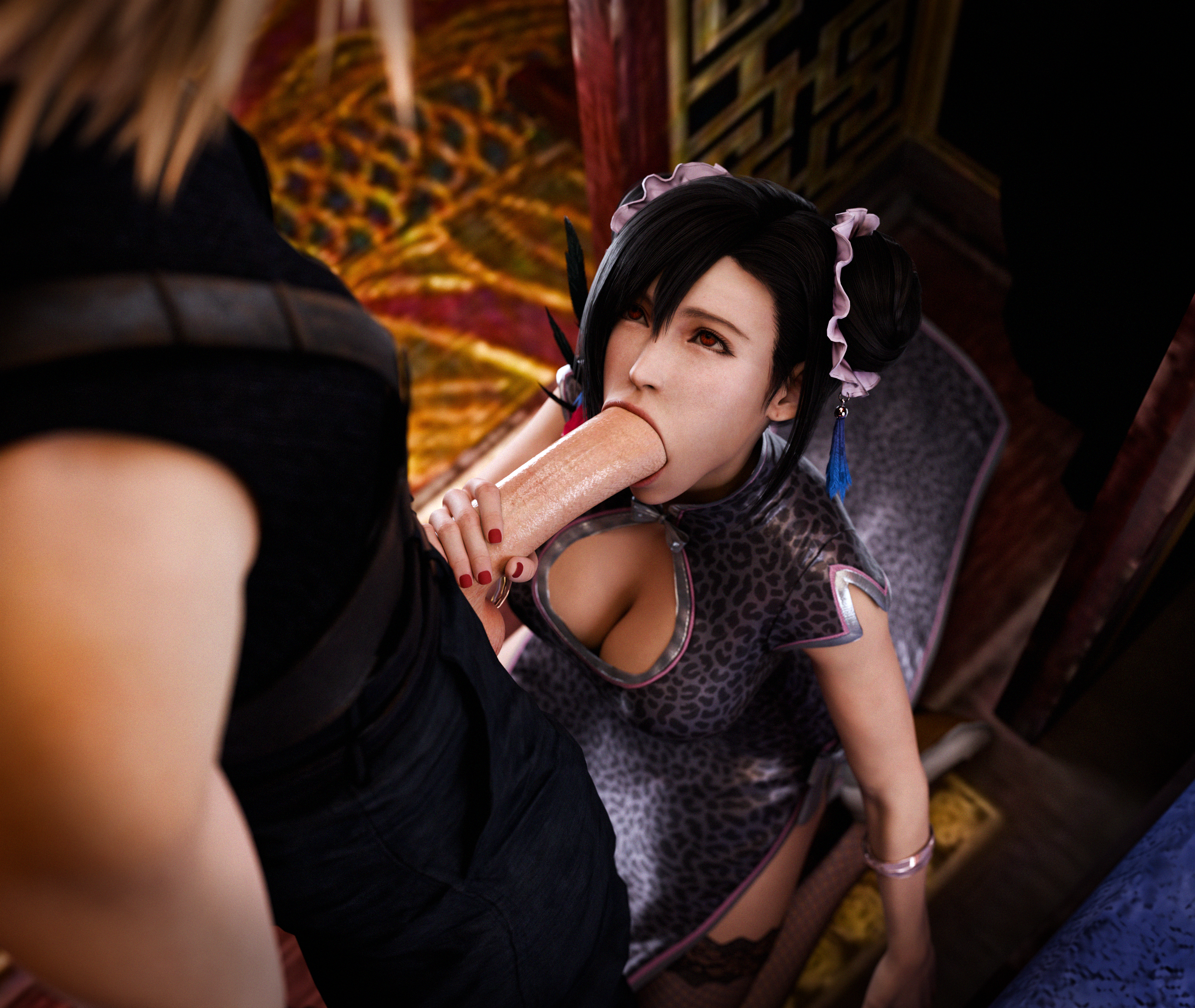 Rule34 – If it exists, there is porn of it / cloud strife, tifa lockhart / 8729865