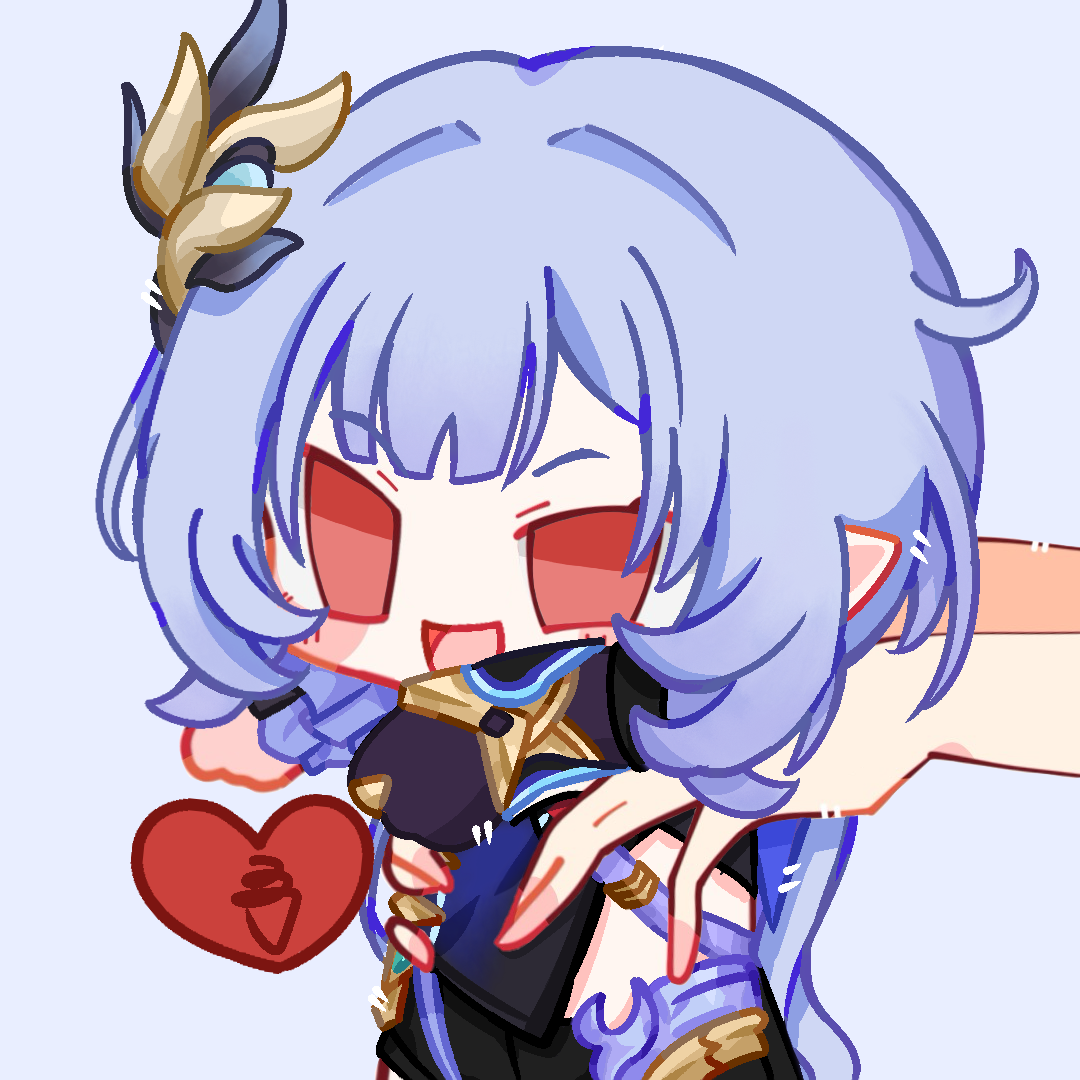ling280945, elysia (honkai impact), elysia (miss pink elf) (honkai impact), herrscher of corruption, honkai (series), honkai impact 3rd, chinese commentary, commentary request, 1girl, 1other, black gloves, black shorts, blue corset, blue hair, blush stickers, corset, elf, gloves, heart, holding chibi, long hair, pointy ears, red eyes, shorts, simple background, single glove, very long hair
