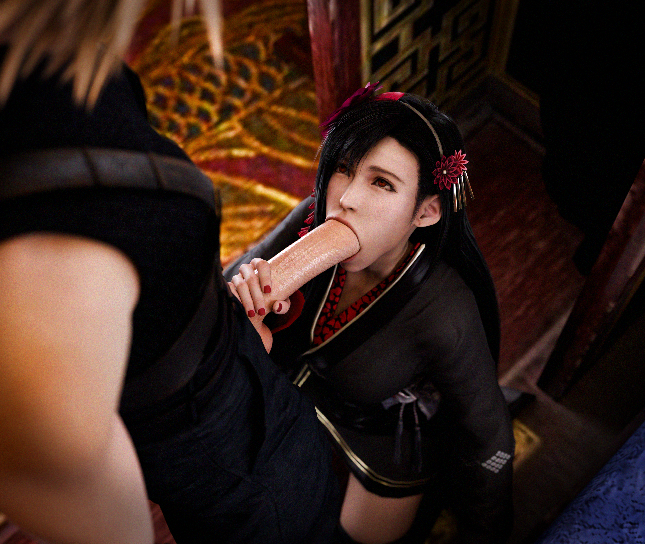 Rule34 – If it exists, there is porn of it / cloud strife, tifa lockhart / 8729862