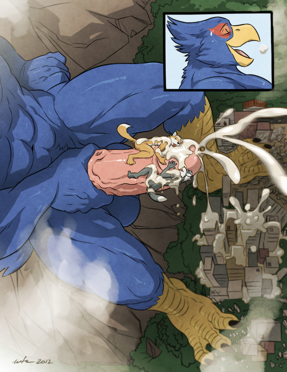 Rule34 – If it exists, there is porn of it / wfa, falco lombardi, fox mccloud / 428123