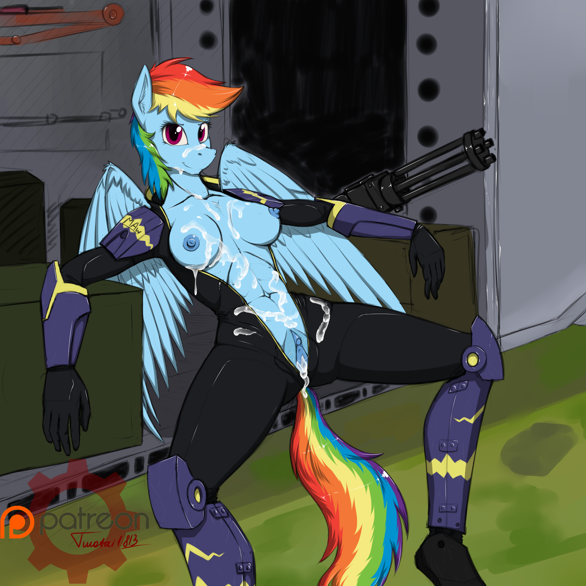 Rule34 – If it exists, there is porn of it / twotail813, rainbow dash (mlp) / 428151