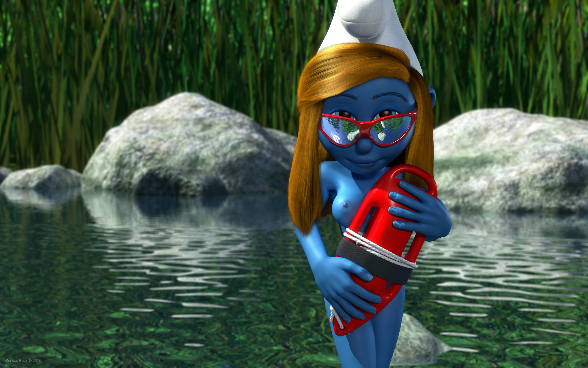 Rule34 – If it exists, there is porn of it / kondaspeter, kpeter32, smurfette / 428216