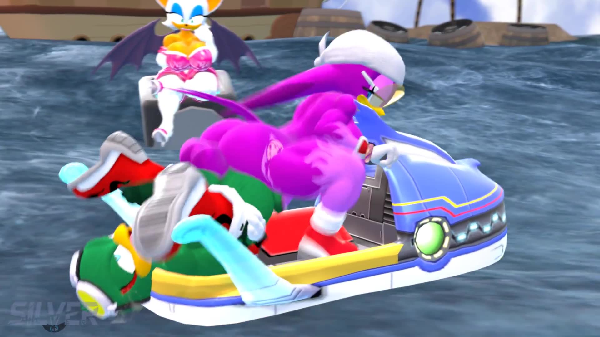 Rule34 – If it exists, there is porn of it / jet the hawk, rouge the bat, wave the swallow / 8730242