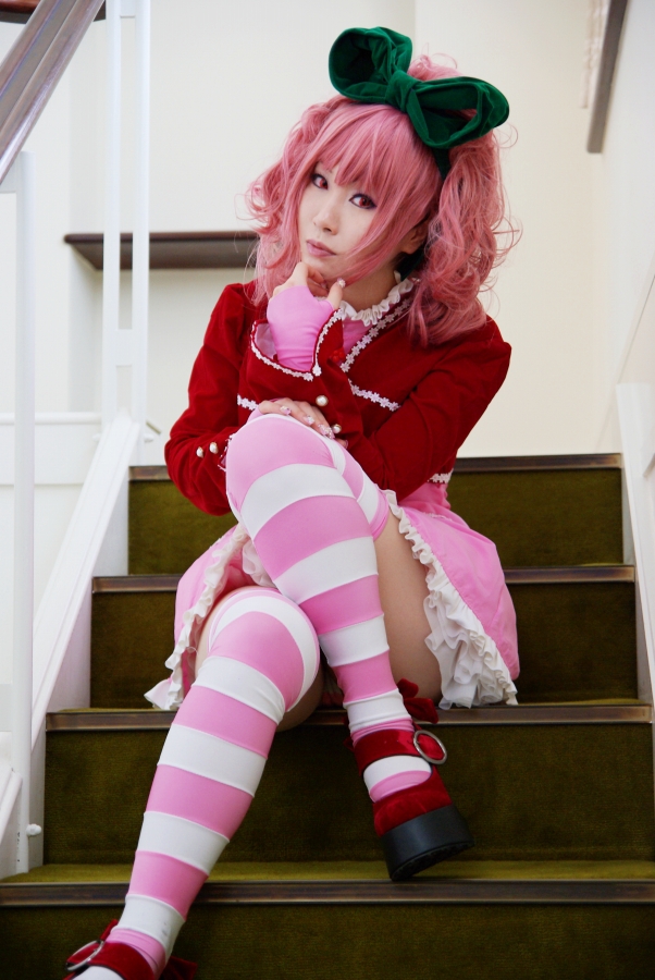 tatsuki, anya alstreim, code geass, photo (medium), cosplay, destiny doll, pink hair