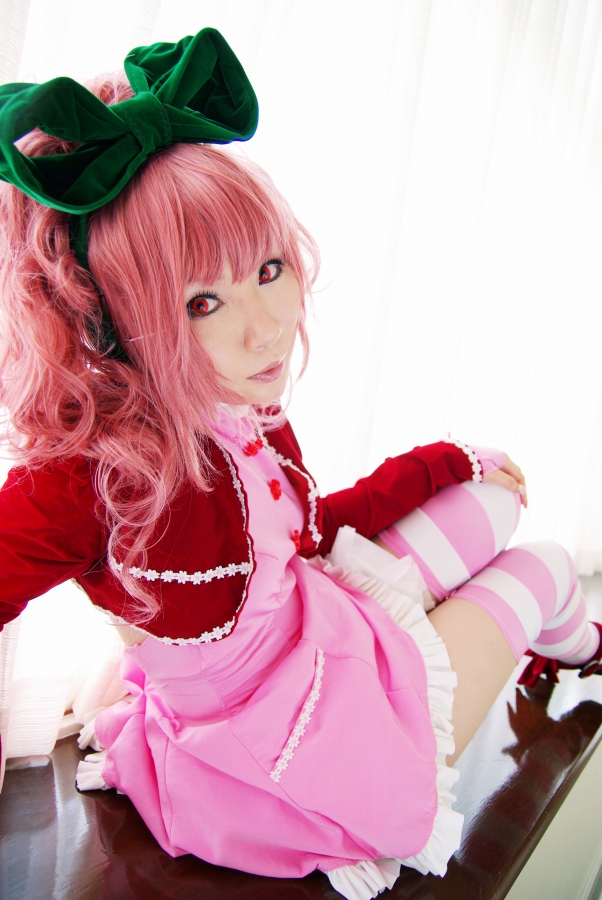 tatsuki, anya alstreim, code geass, photo (medium), cosplay, destiny doll, pink hair