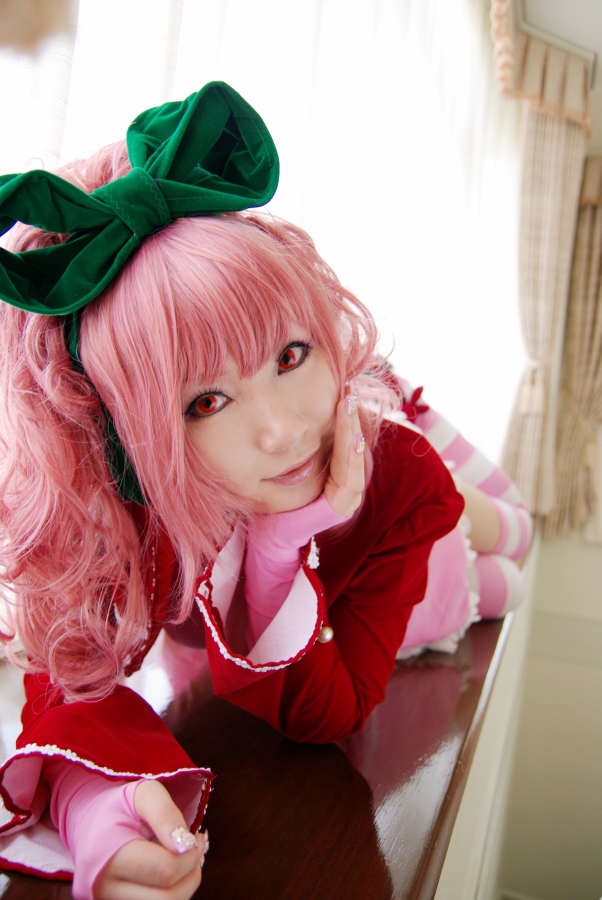 tatsuki, anya alstreim, code geass, photo (medium), cosplay, destiny doll, pink hair