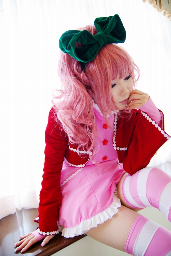 tatsuki, anya alstreim, code geass, photo (medium), cosplay, destiny doll, pink hair
