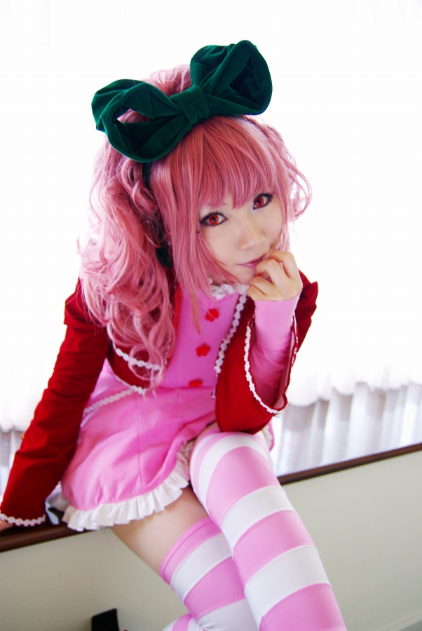 tatsuki, anya alstreim, code geass, photo (medium), cosplay, destiny doll, pink hair