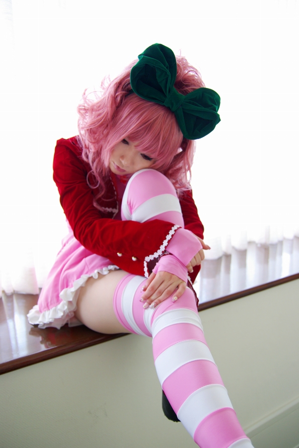 tatsuki, anya alstreim, code geass, photo (medium), cosplay, destiny doll, pink hair
