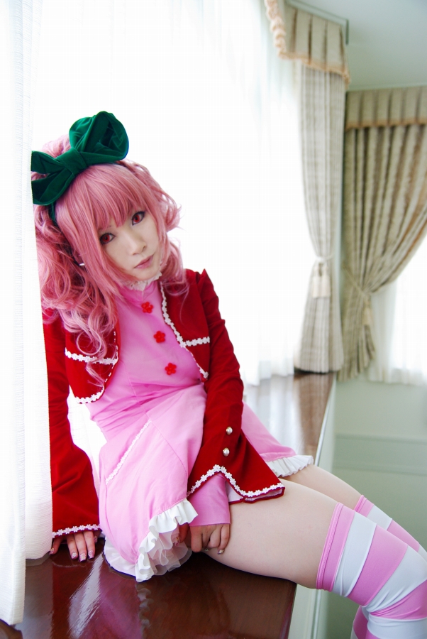 tatsuki, anya alstreim, code geass, photo (medium), cosplay, destiny doll, pink hair