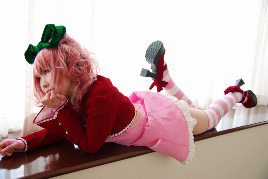 tatsuki, anya alstreim, code geass, photo (medium), cosplay, destiny doll, pink hair