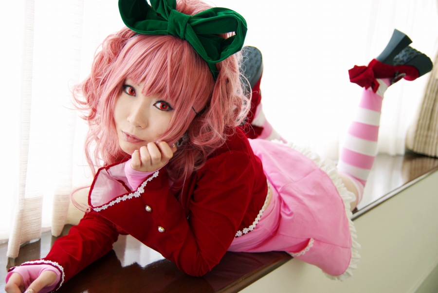 tatsuki, anya alstreim, code geass, photo (medium), cosplay, destiny doll, pink hair