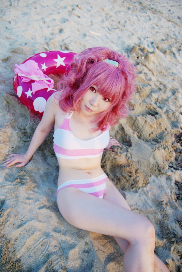tatsuki, anya alstreim, code geass, photo (medium), cosplay, destiny doll, pink hair