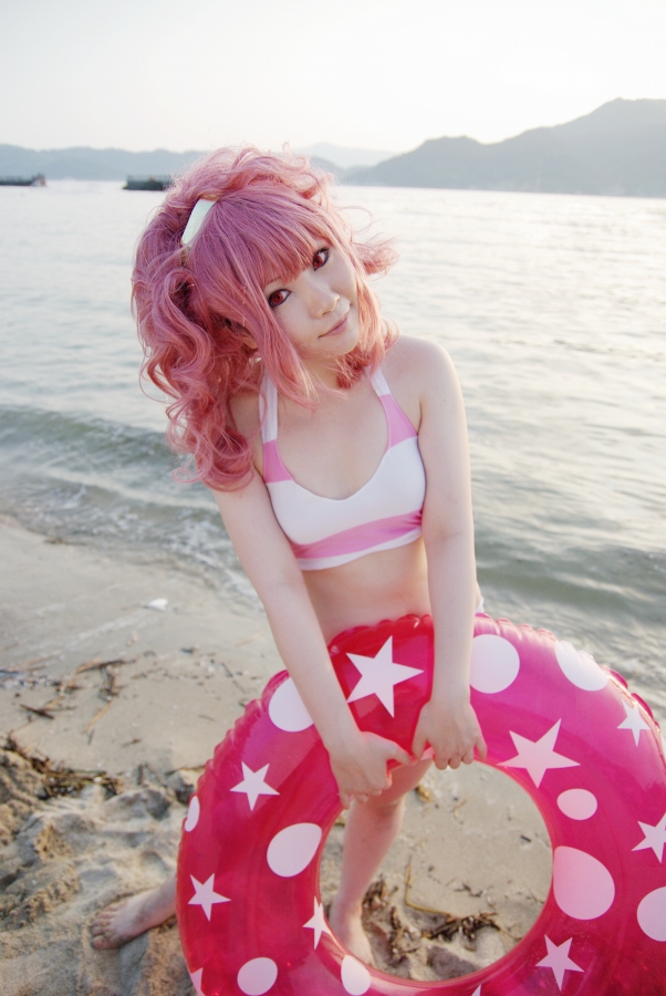 tatsuki, anya alstreim, code geass, photo (medium), cosplay, destiny doll, pink hair