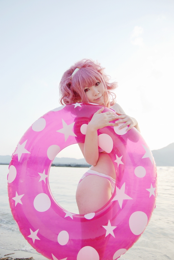 tatsuki, anya alstreim, code geass, photo (medium), cosplay, destiny doll, pink hair