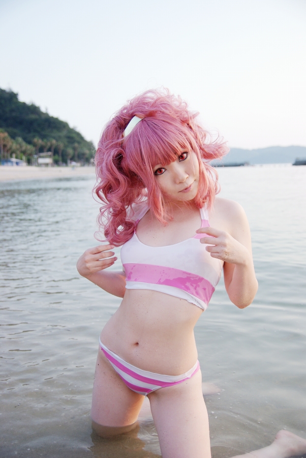 tatsuki, anya alstreim, code geass, photo (medium), cosplay, destiny doll, pink hair