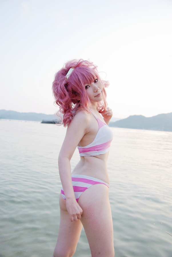 tatsuki, anya alstreim, code geass, photo (medium), cosplay, destiny doll, pink hair