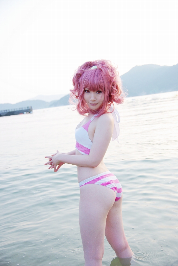 tatsuki, anya alstreim, code geass, photo (medium), cosplay, destiny doll, pink hair