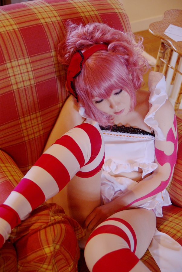 tatsuki, anya alstreim, code geass, photo (medium), cosplay, destiny doll, pink hair