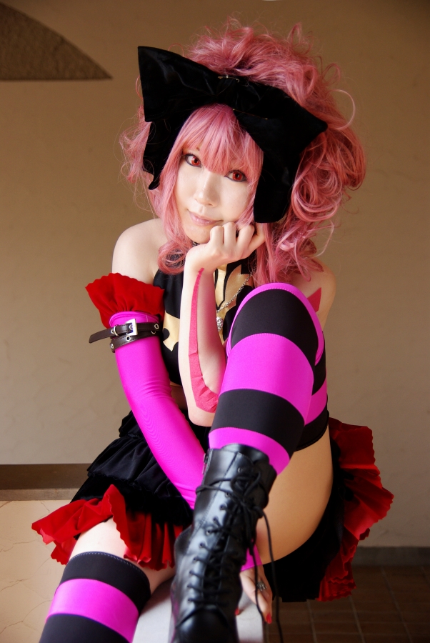 tatsuki, anya alstreim, code geass, photo (medium), cosplay, destiny doll, pink hair