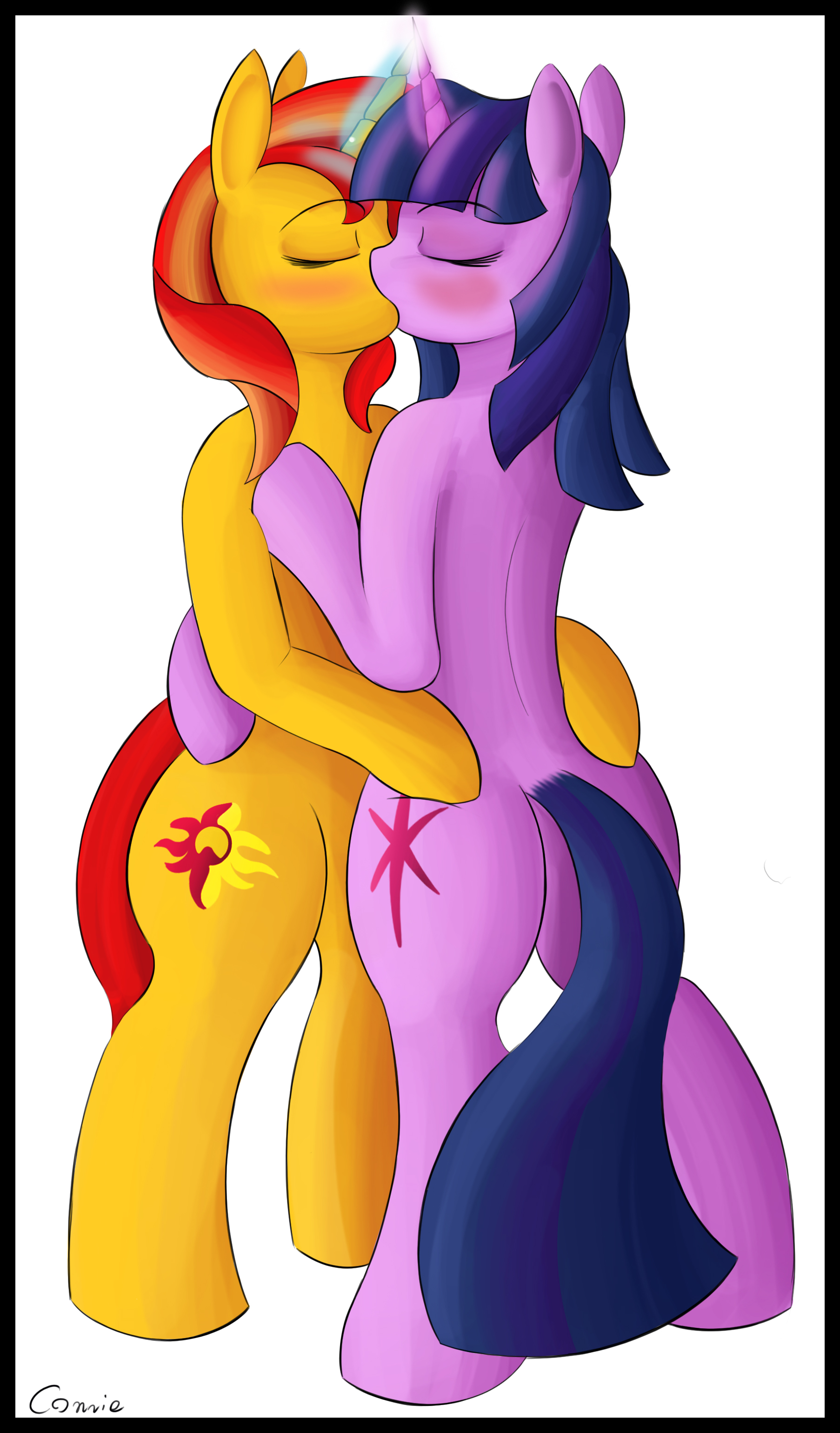 Rule34 – If it exists, there is porn of it / conrie, sunset shimmer, twilight sparkle (mlp) / 428939