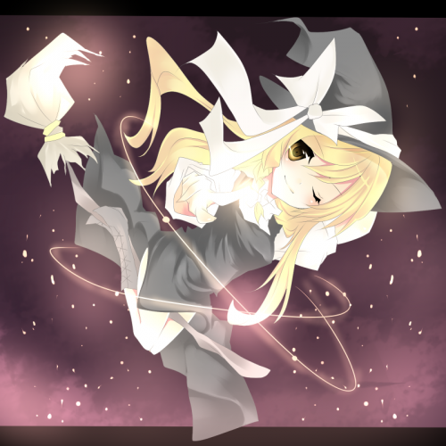 nayuta (artist), nayuta (scarlet-noize), kirisame marisa, touhou, lowres, 1girl, female focus, solo