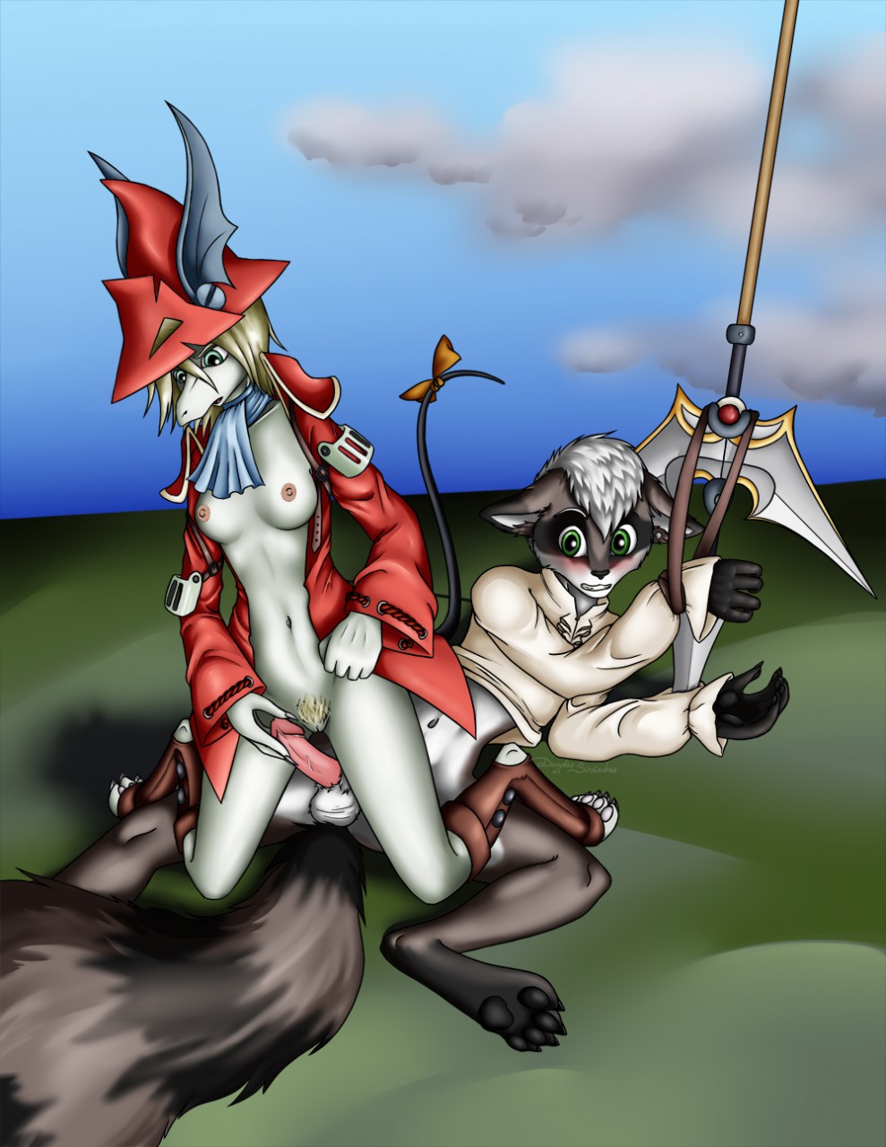 Rule34 – If it exists, there is porn of it / mancoin, burmecian, freya crescent, rave raccoon / 430081