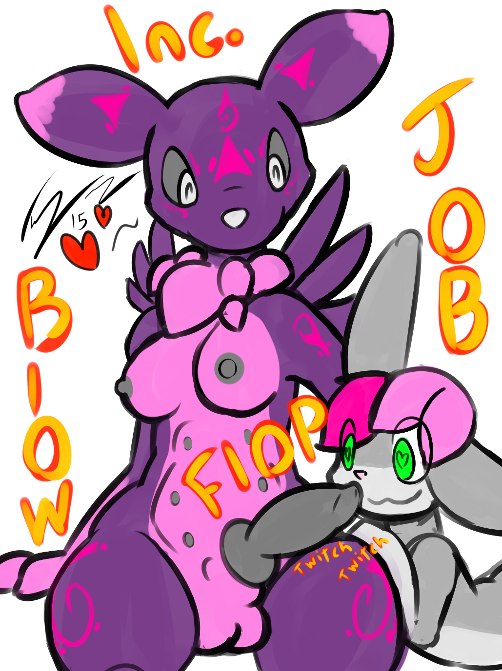 Rule34 – If it exists, there is porn of it / fionthebunny, fion (character), renamon / 430622