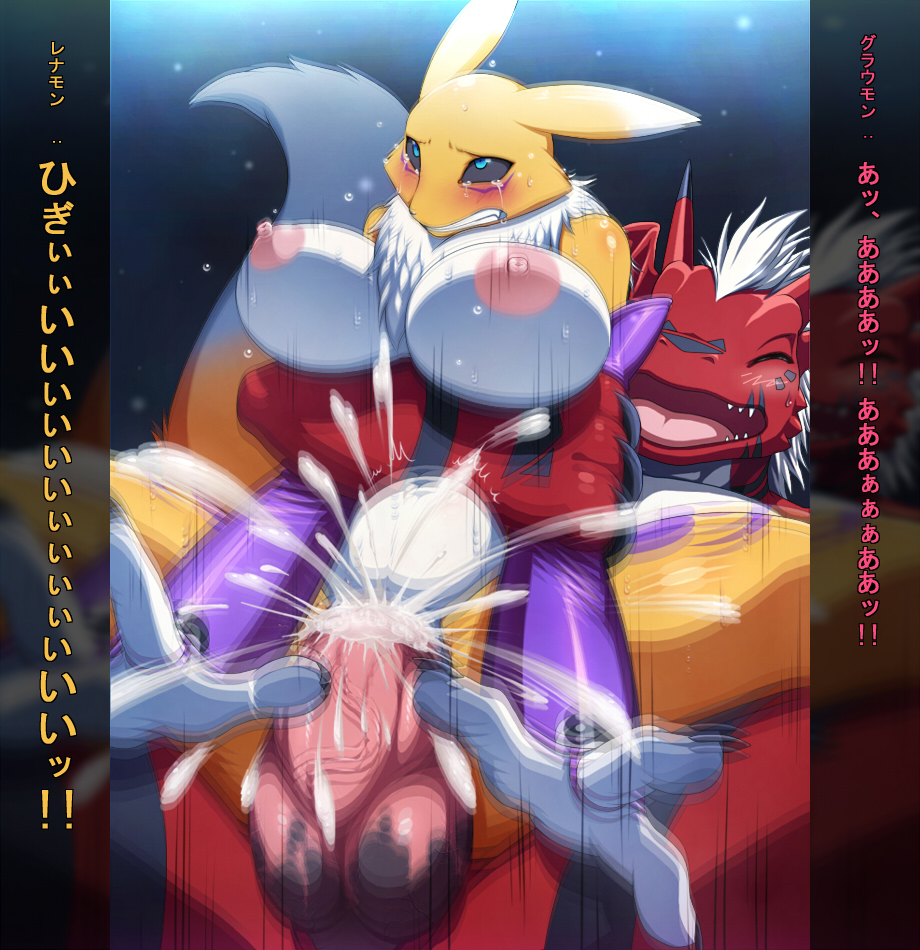 Rule34 – If it exists, there is porn of it / 68, growlmon, renamon / 432433